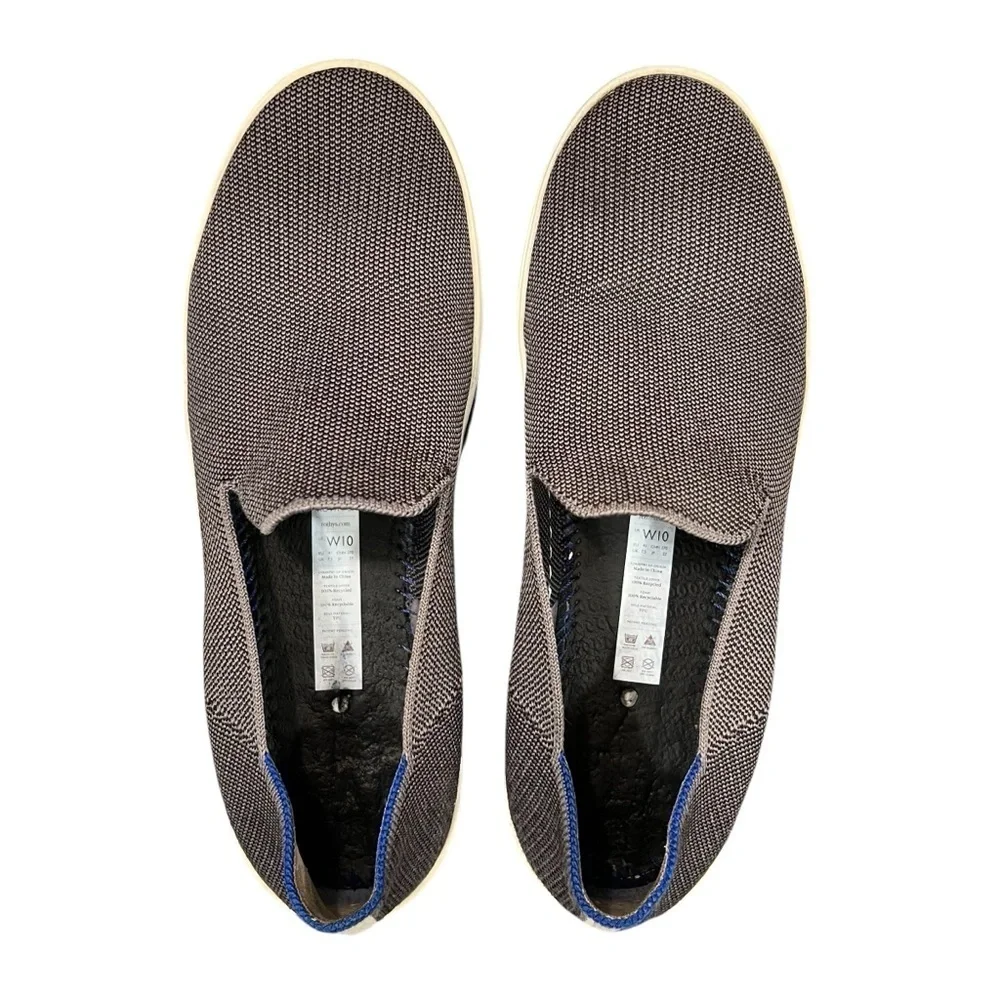 ROTHY’S The City Slip On Sneakers Gray Grey Women’s Size 10
